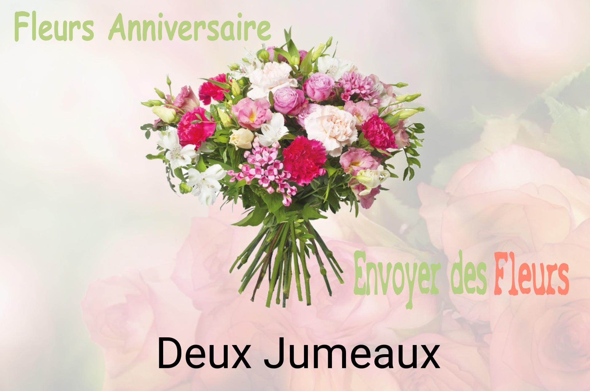Bouquet de fleurs d’anniversaire livré à Deux-Jumeaux